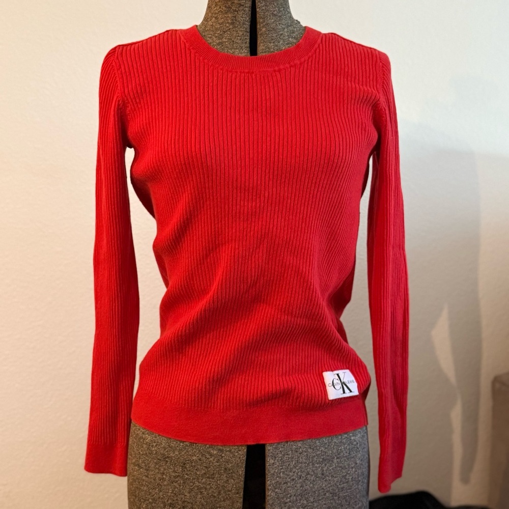 Vintage Calvin Klein Ribbed Sweater